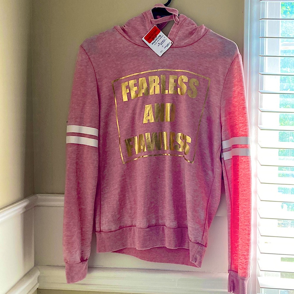 Pink hoodie